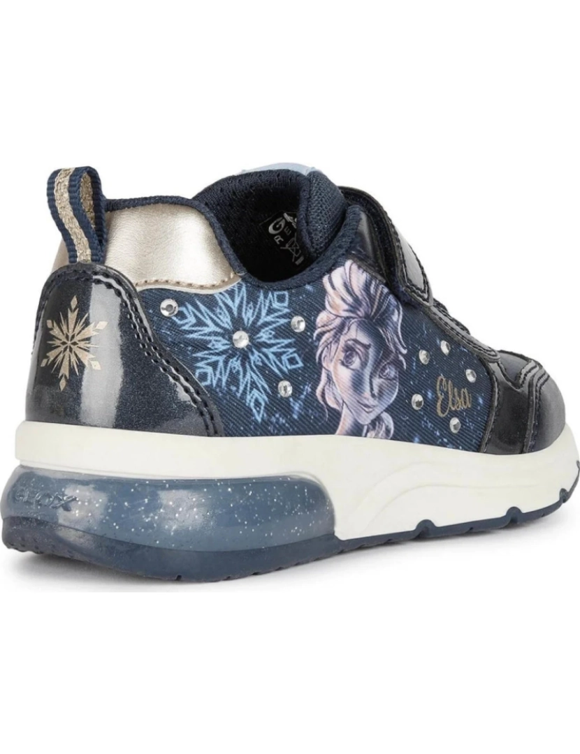 imagem de Geox Blue Trainers sapatos femininos5