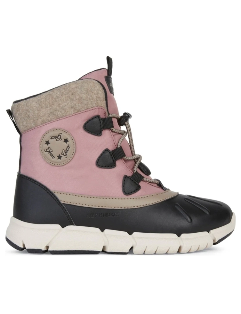 Geox - Geox botas pretas sapatos meninas