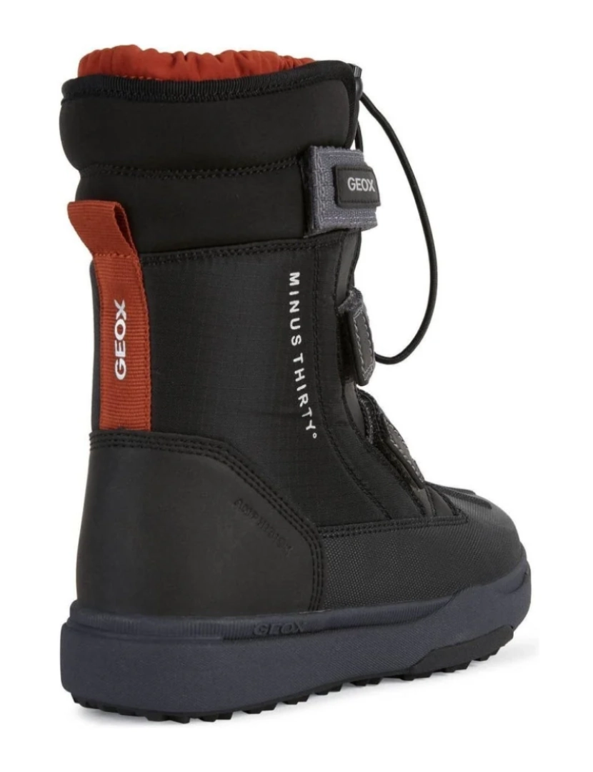 imagem de Geox Preto Botas Meninos Sapatos5