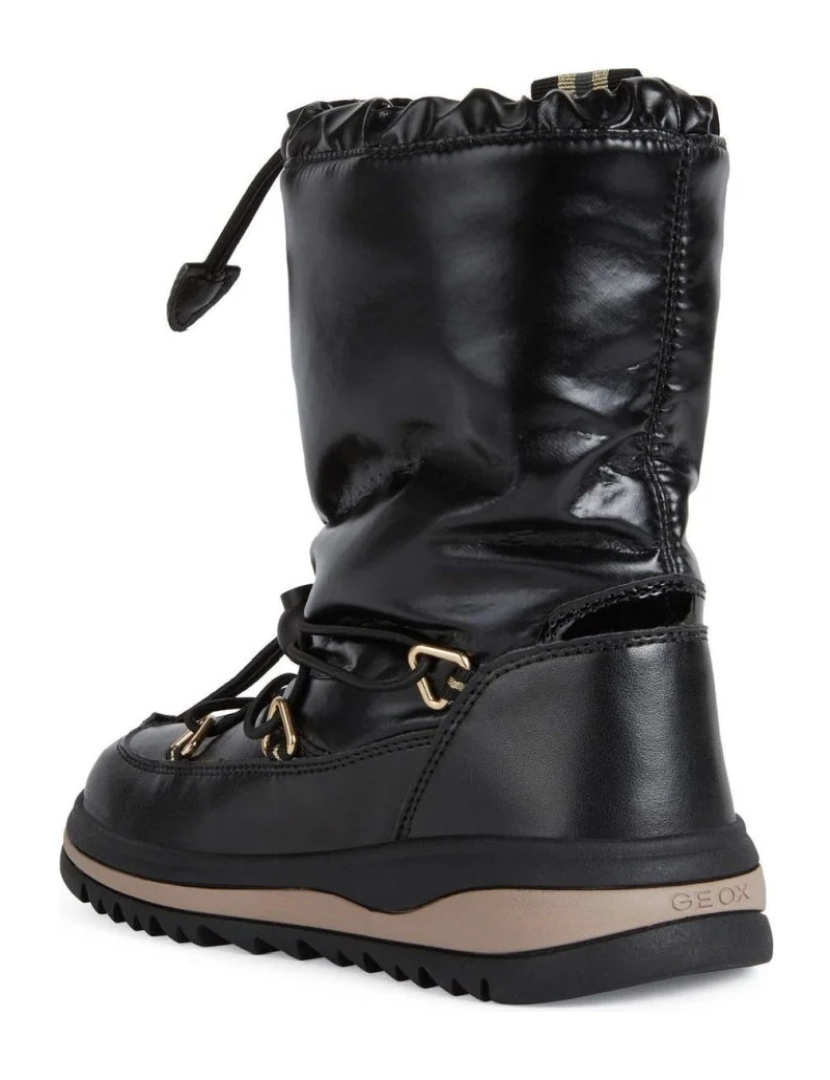 imagem de Geox botas pretas sapatos meninas4