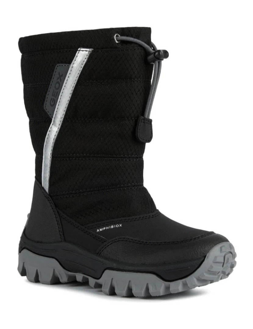 imagem de Geox Preto Botas Meninos Sapatos3