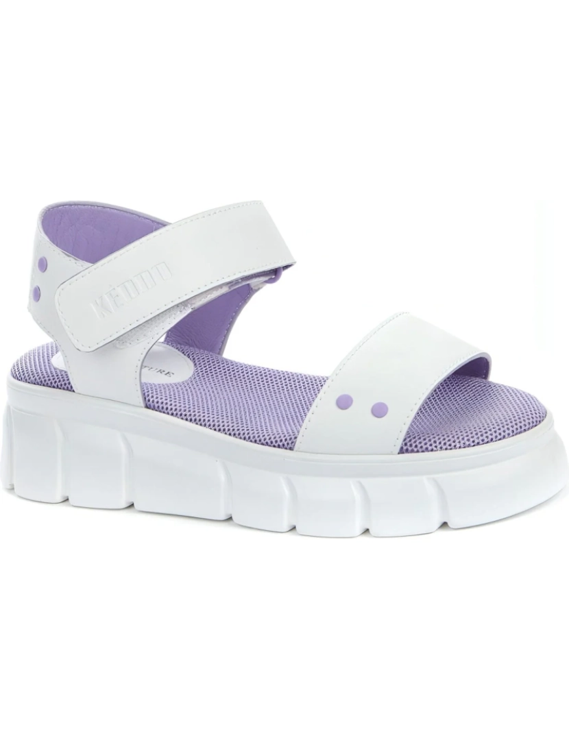 Keddo - Keddo branco sandálias sapatos femininos