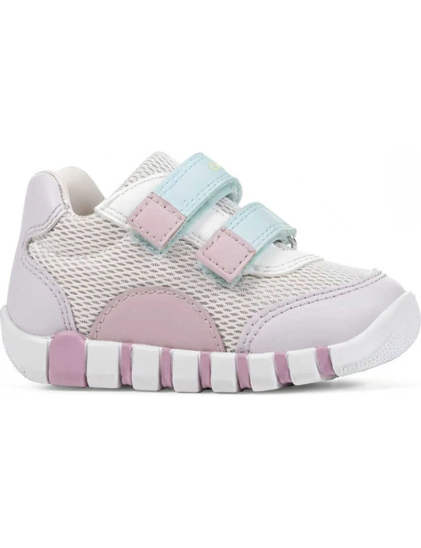 imagem de Geox Pink Trainers sapatos femininos3