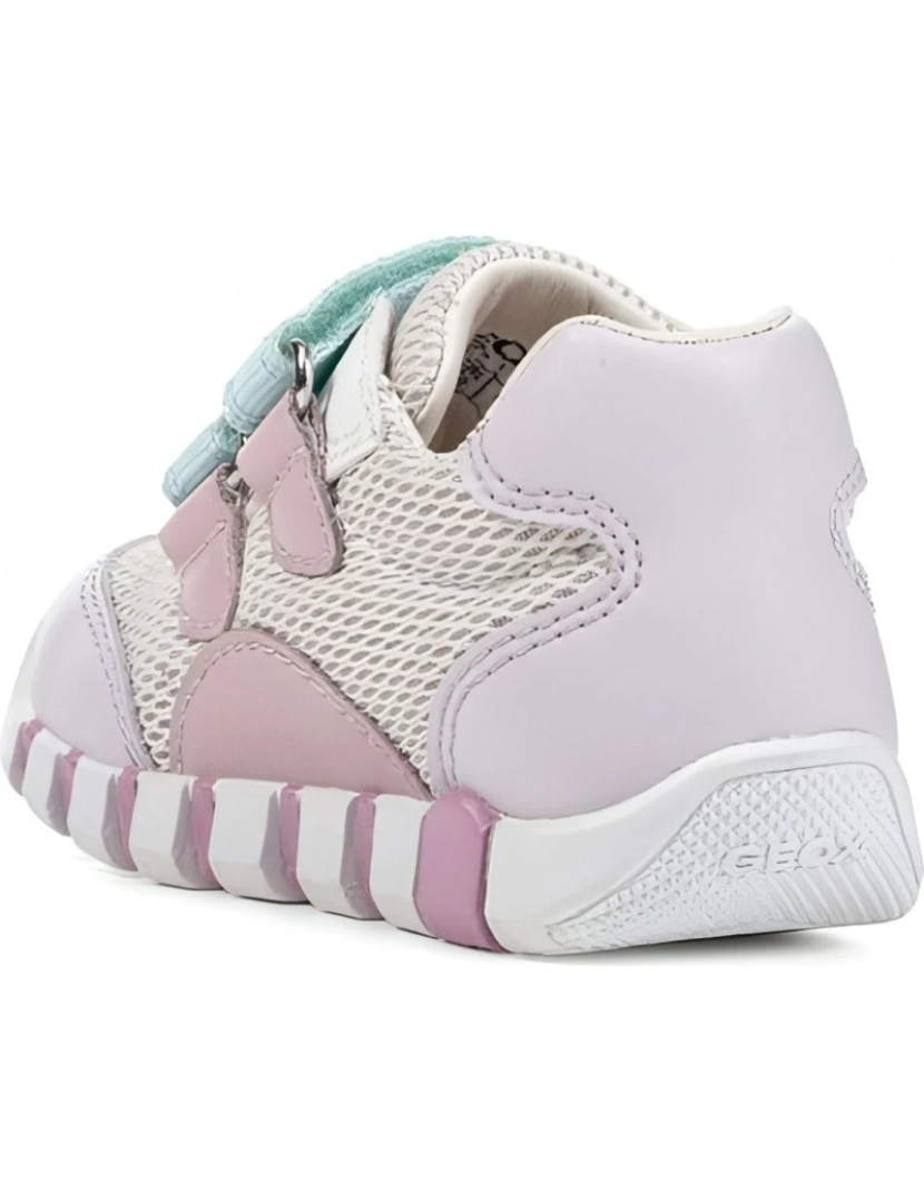 imagem de Geox Pink Trainers sapatos femininos6