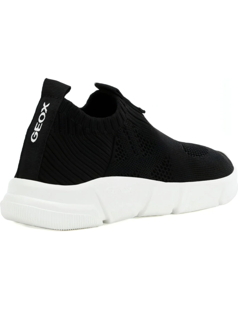 imagem de Geox Black Trainers sapatos de meninos5