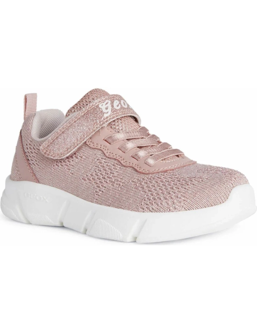 imagem de Geox Pink Trainers sapatos femininos2