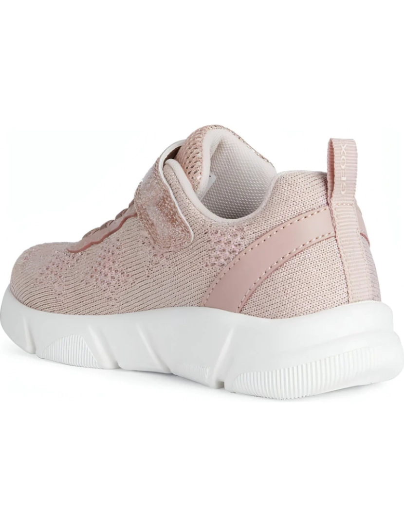 imagem de Geox Pink Trainers sapatos femininos4