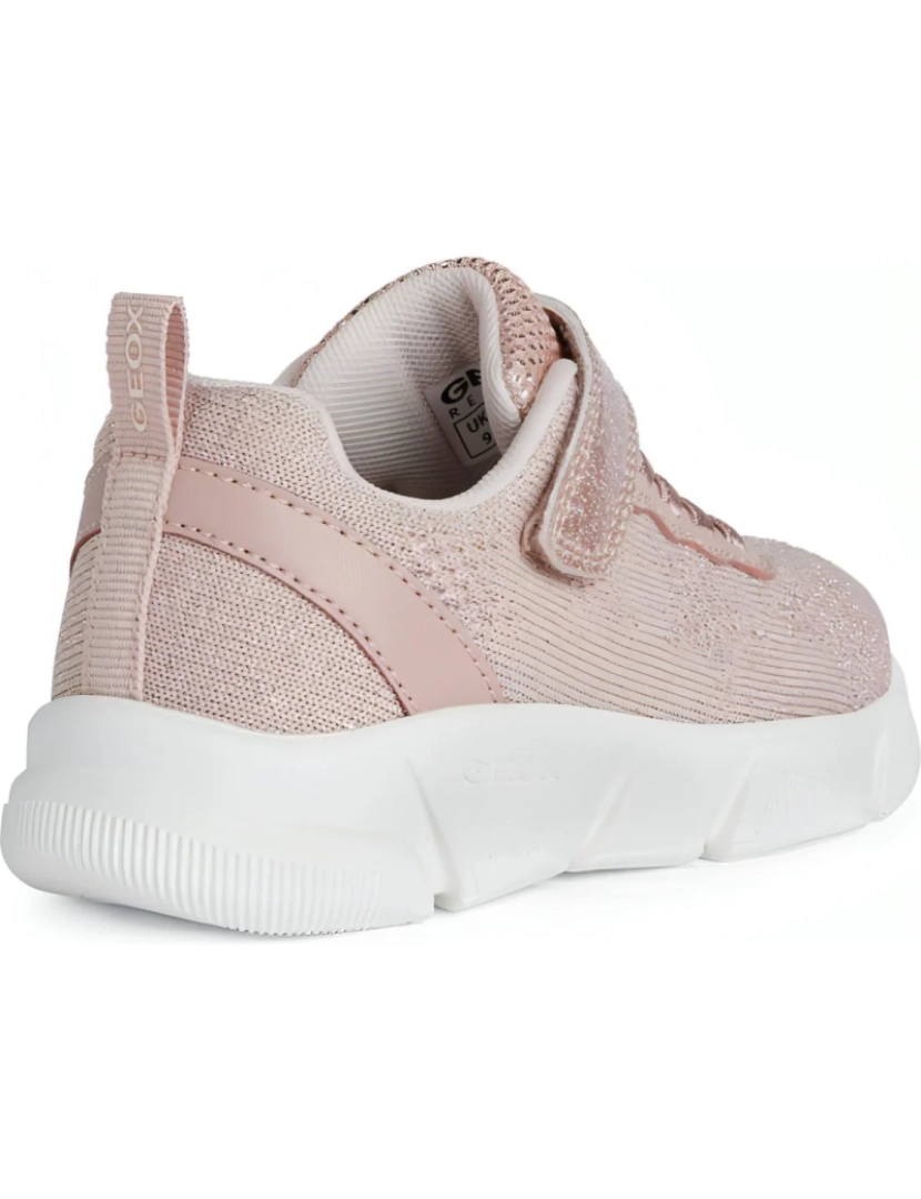 imagem de Geox Pink Trainers sapatos femininos5