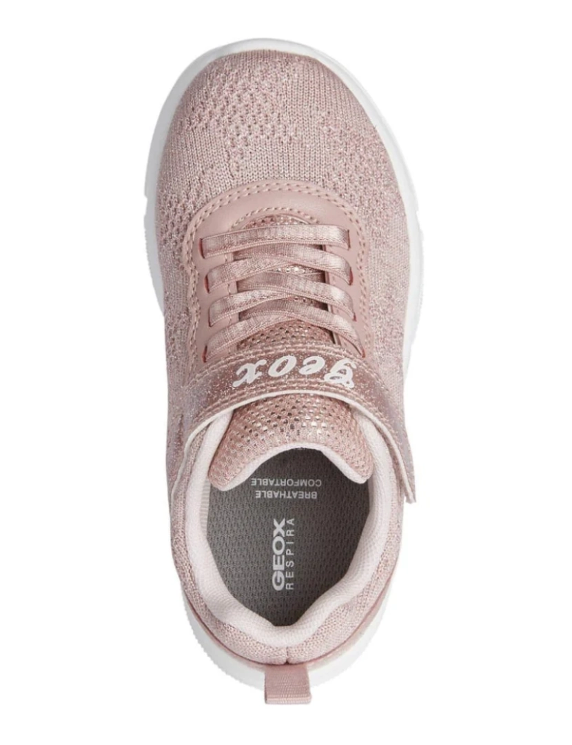 imagem de Geox Pink Trainers sapatos femininos6