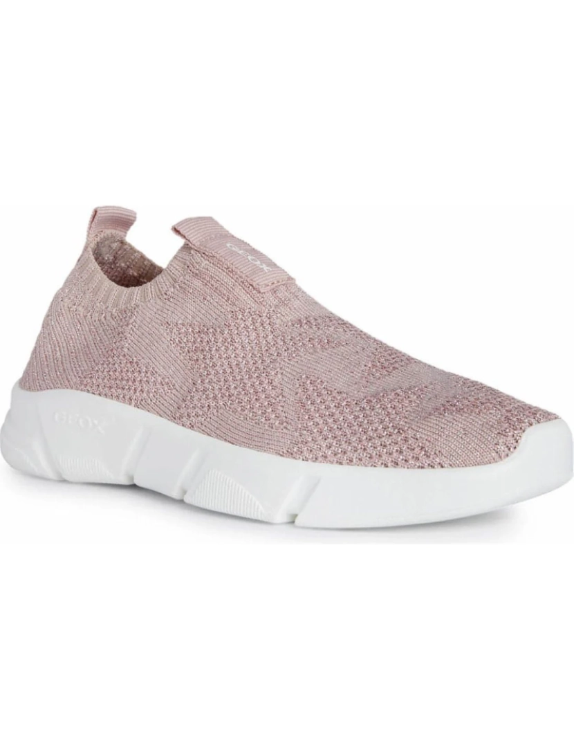 imagem de Geox Pink Trainers sapatos femininos2