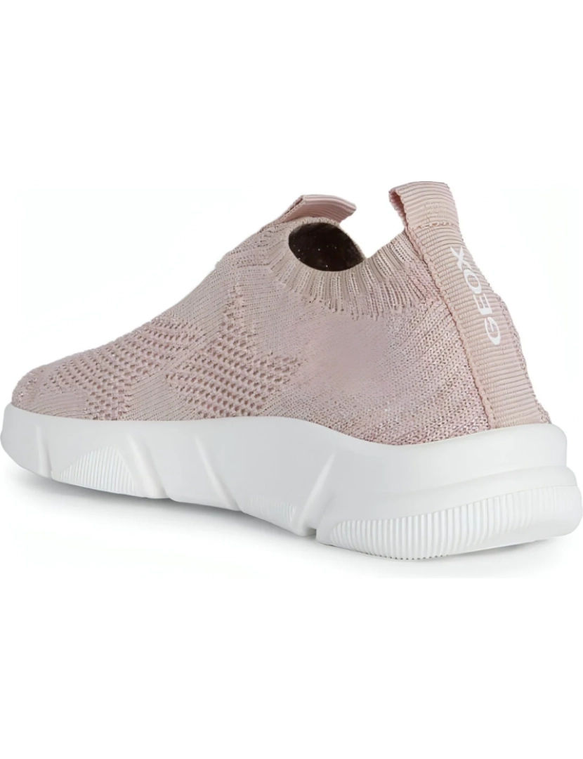 imagem de Geox Pink Trainers sapatos femininos4