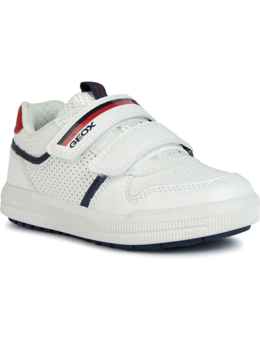 Geox - Geox White Trainers sapatos de meninos