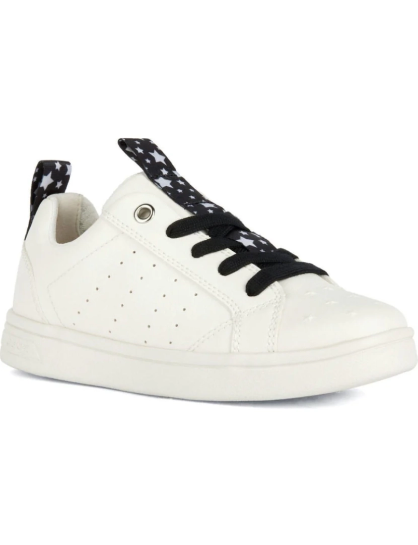 Geox - Geox White Trainers sapatos de meninas