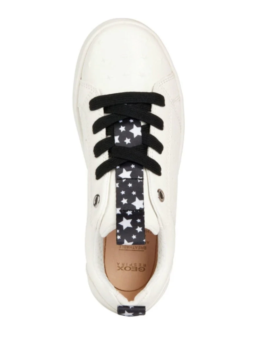 imagem de Geox White Trainers sapatos de meninas6