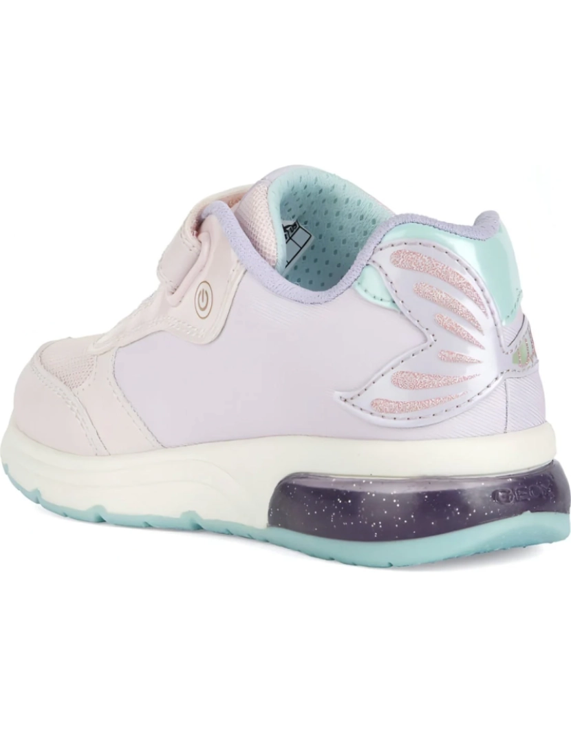 imagem de Geox Pink Trainers sapatos femininos4