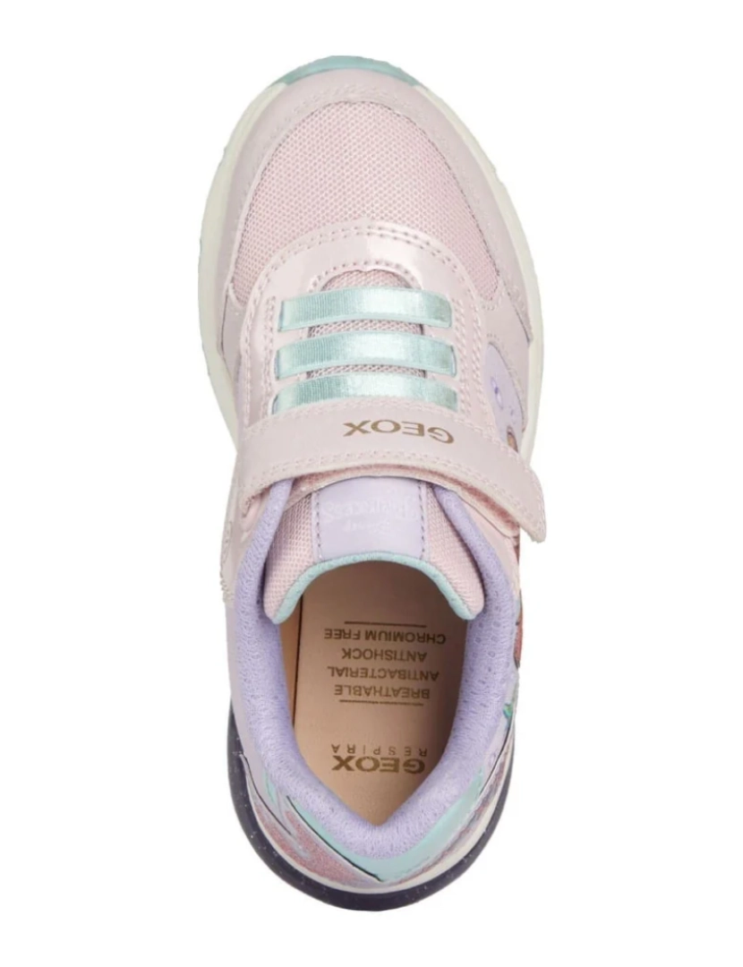 imagem de Geox Pink Trainers sapatos femininos6