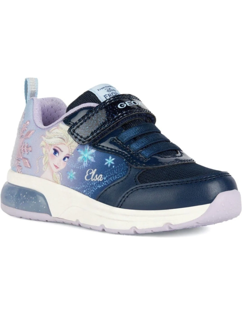 imagem de Geox Blue Trainers sapatos femininos2