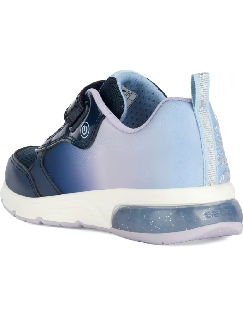 imagem de Geox Blue Trainers sapatos femininos4