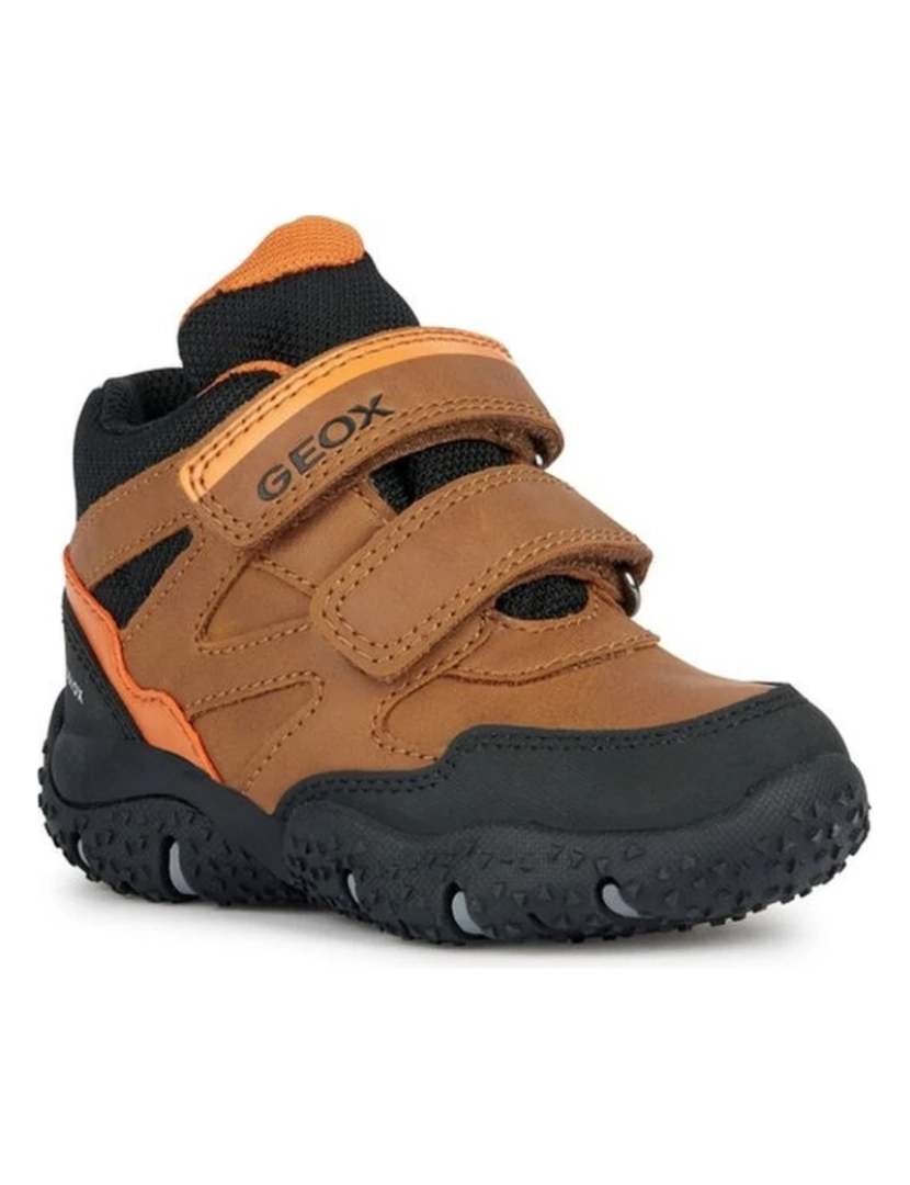 imagem de Geox Brown Booties sapatos de meninos2