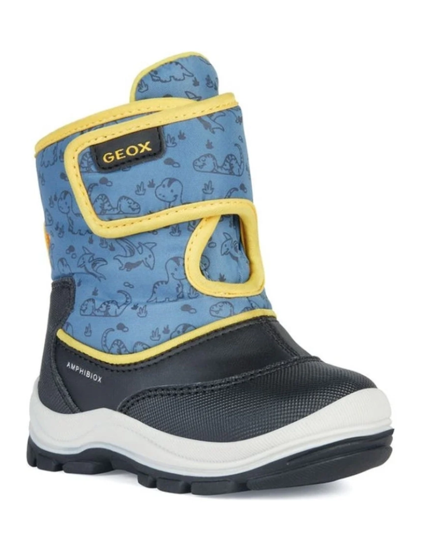 Geox - Geox Blue Booties sapatos de meninos