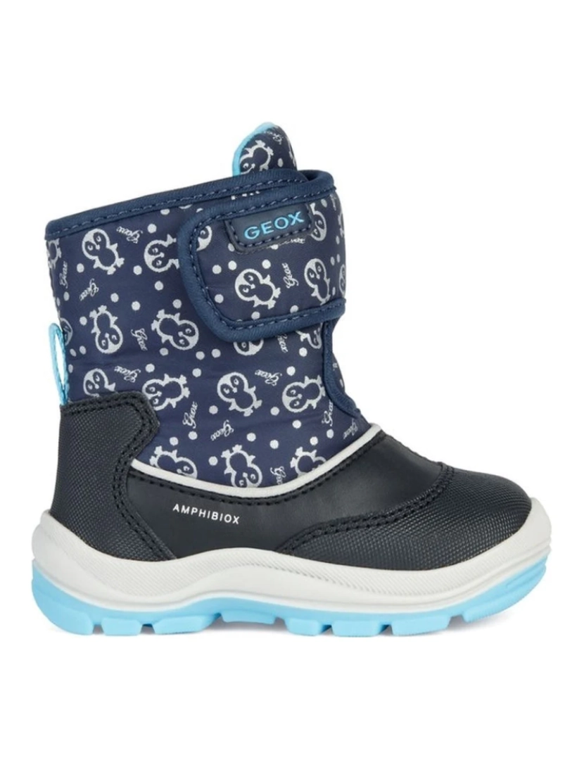 Geox - Geox Blue Booties sapatos meninas