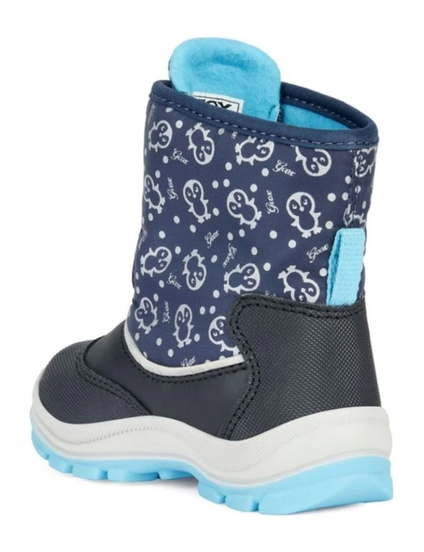 imagem de Geox Blue Booties sapatos meninas3