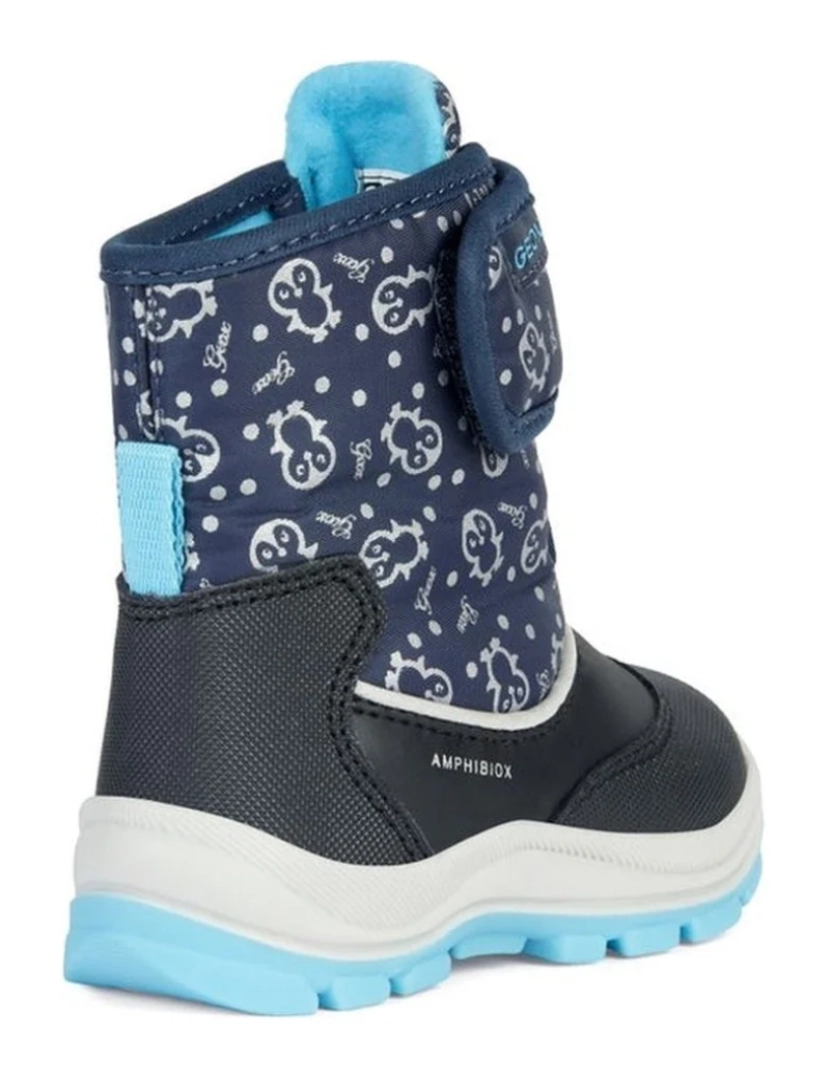 imagem de Geox Blue Booties sapatos meninas4