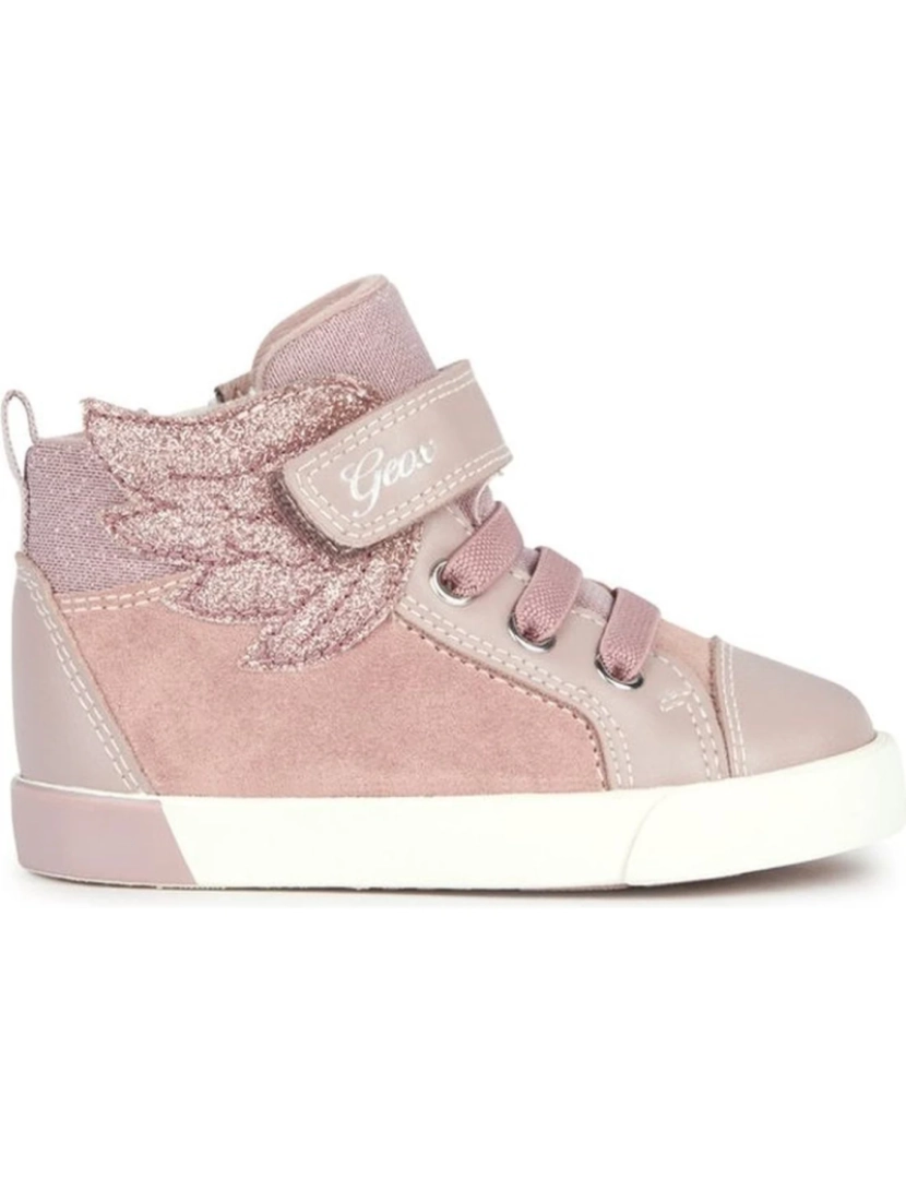 imagem de Geox Pink Trainers sapatos femininos3