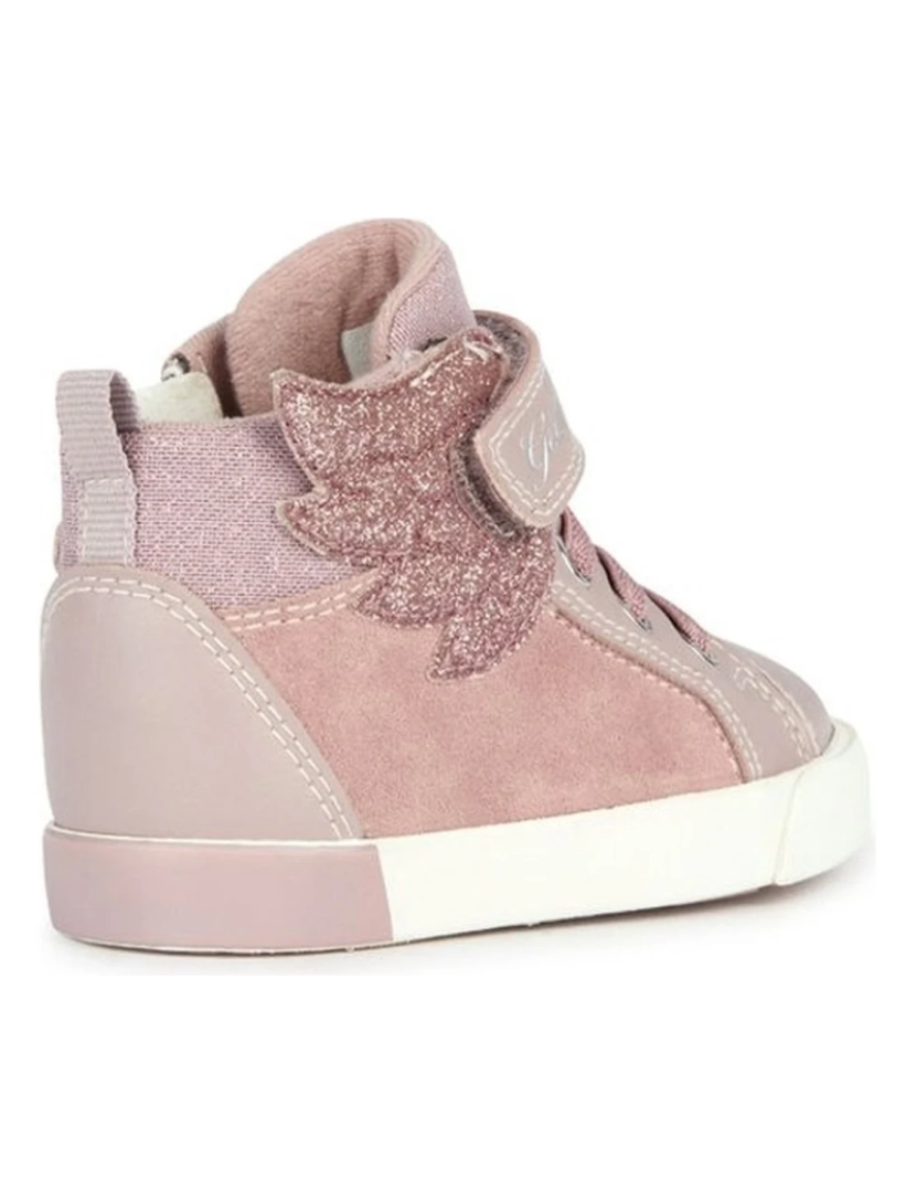 imagem de Geox Pink Trainers sapatos femininos4