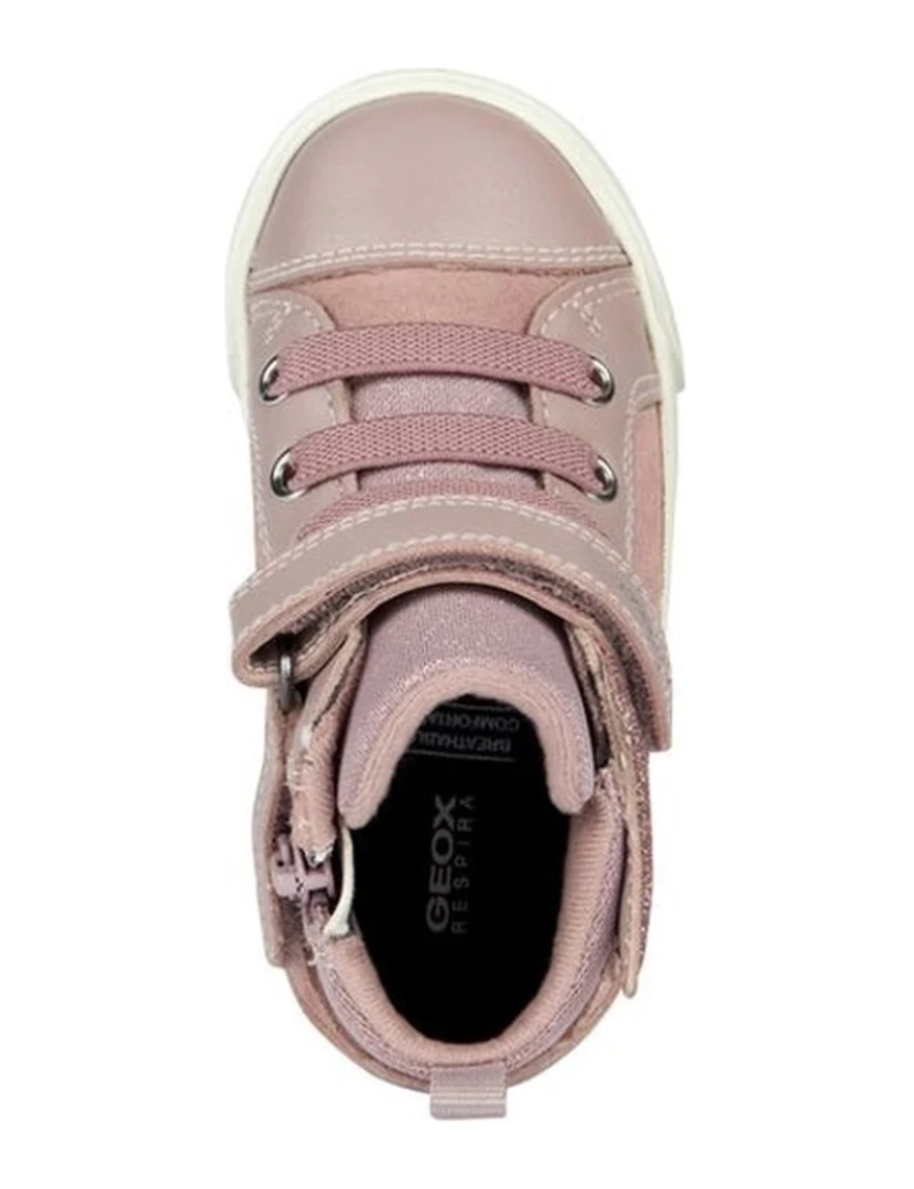 imagem de Geox Pink Trainers sapatos femininos5