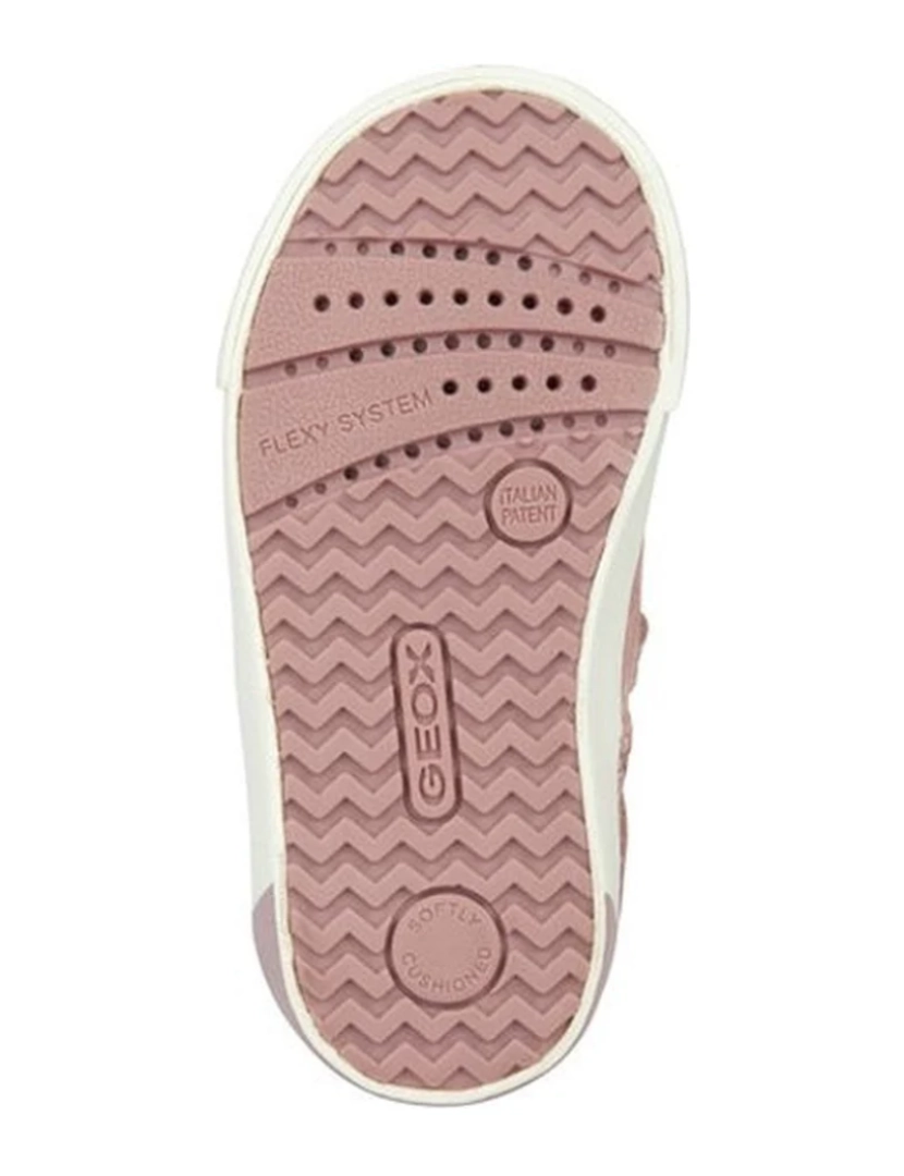 imagem de Geox Pink Trainers sapatos femininos6