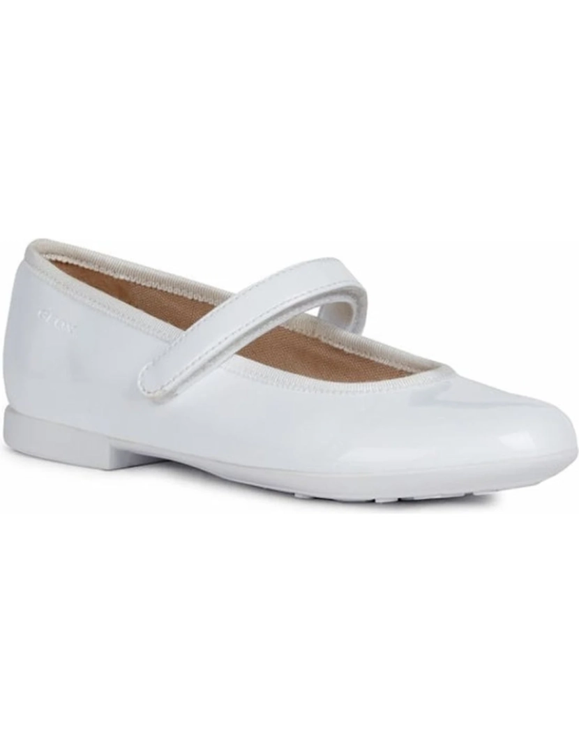 imagem de Geox White Ballerinas sapatos femininos2