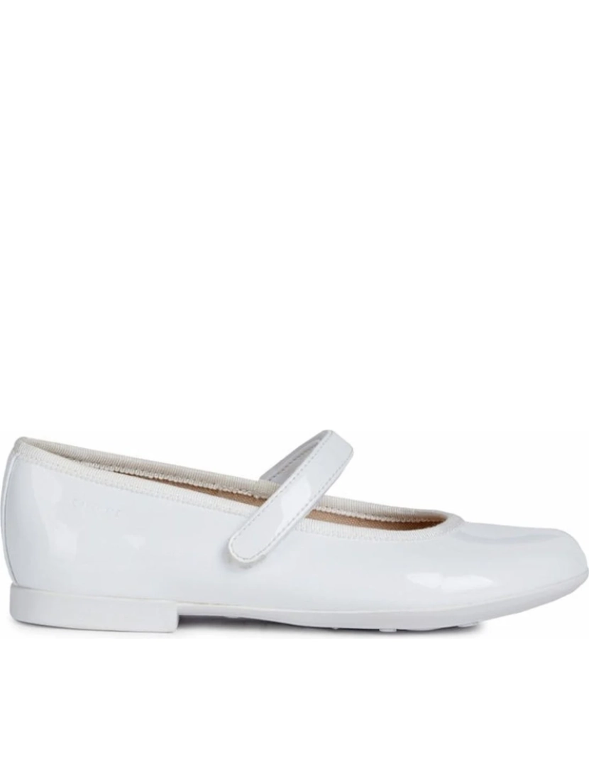 imagem de Geox White Ballerinas sapatos femininos3