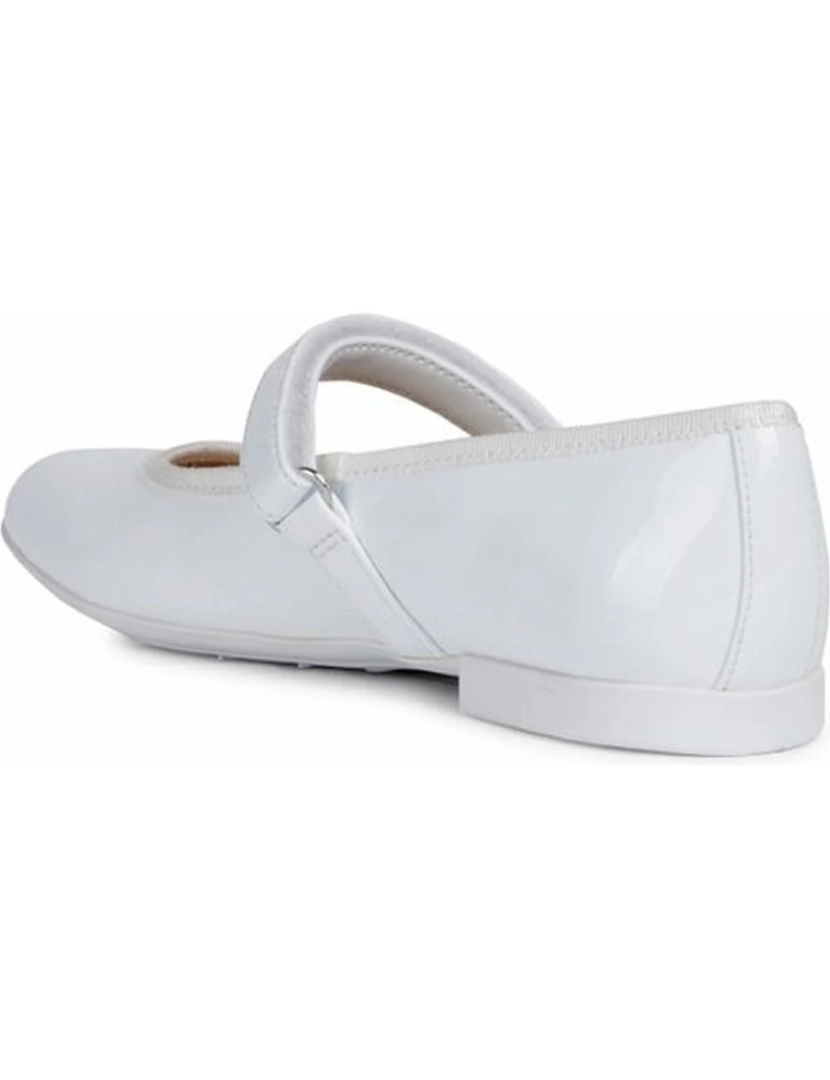 imagem de Geox White Ballerinas sapatos femininos4