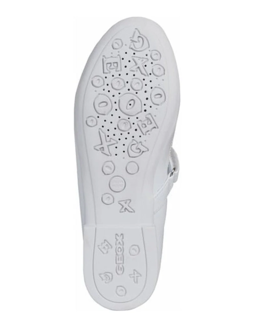 imagem de Geox White Ballerinas sapatos femininos6