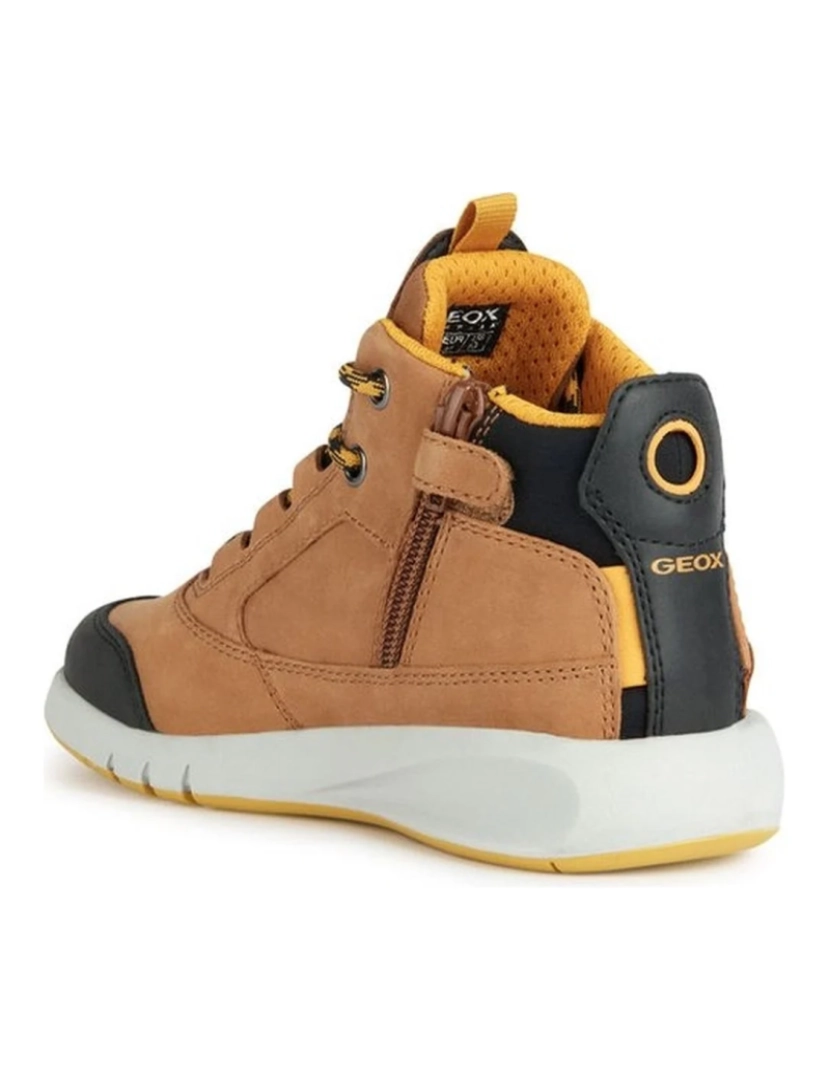 imagem de Geox Brown Booties sapatos de meninos7