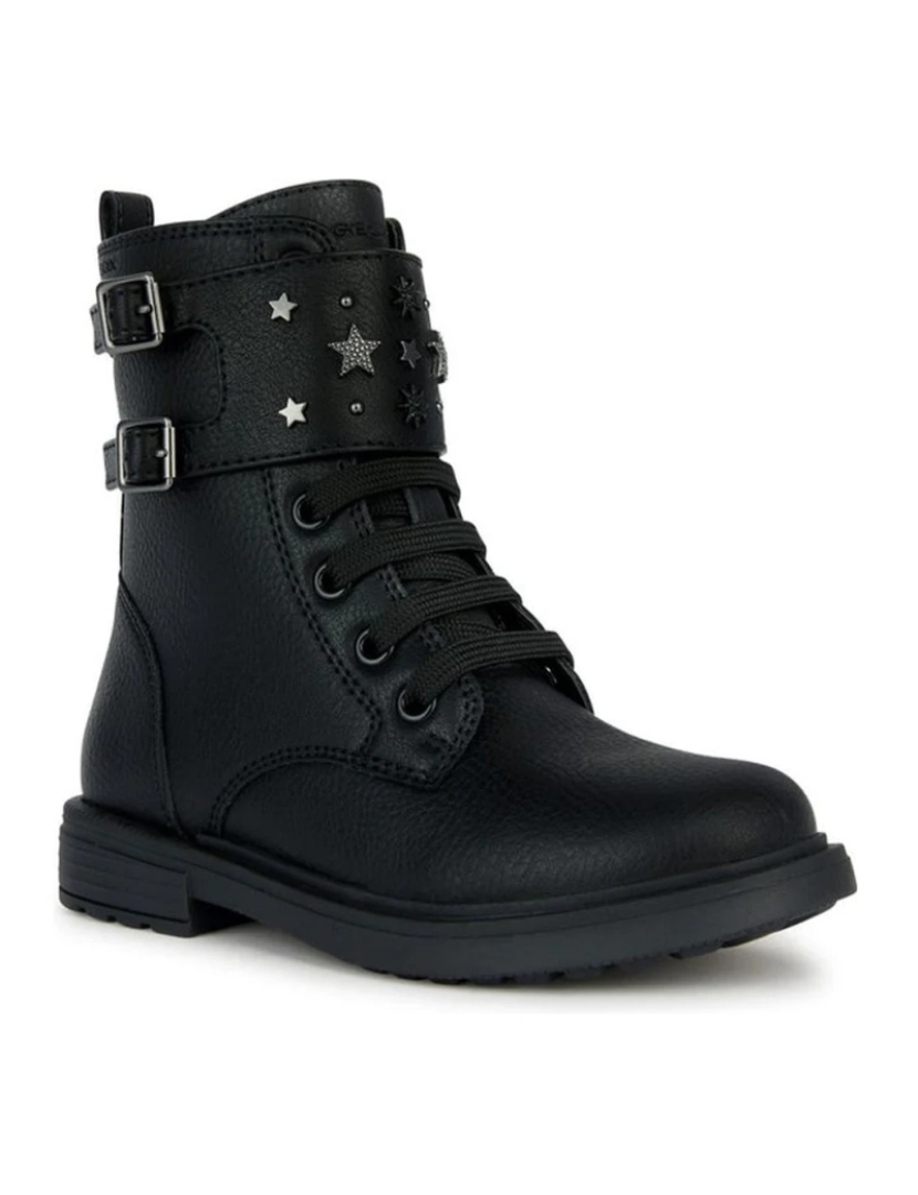 Geox - Geox botas pretas sapatos meninas