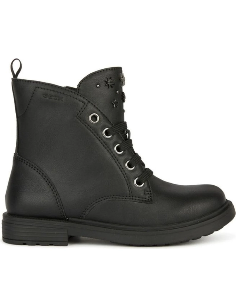 imagem de Geox botas pretas sapatos meninas3