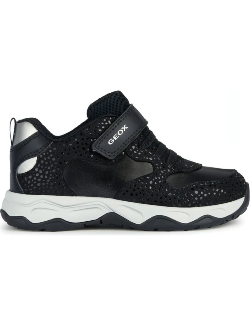 imagem de Geox Black Trainers sapatos femininos2