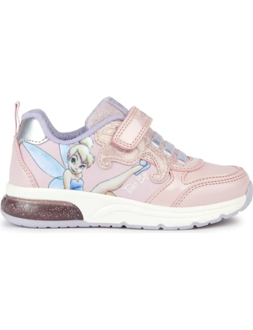 imagem de Geox Pink Trainers sapatos femininos3