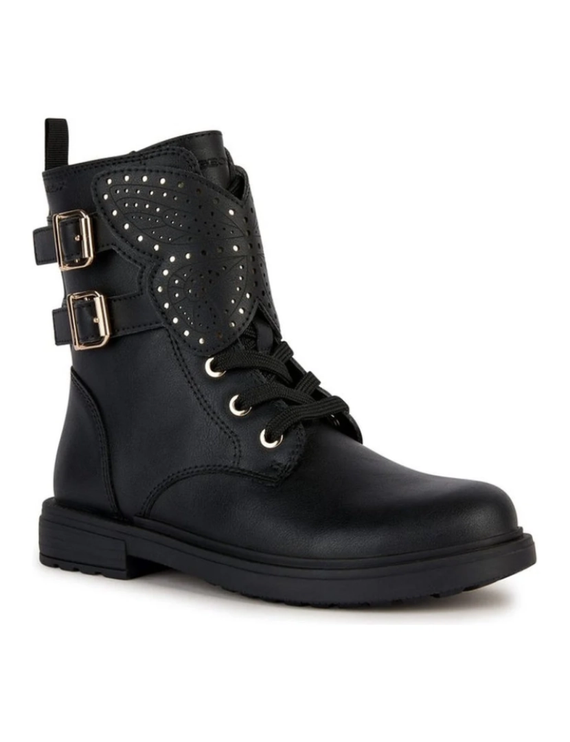 imagem de Geox botas pretas sapatos meninas2