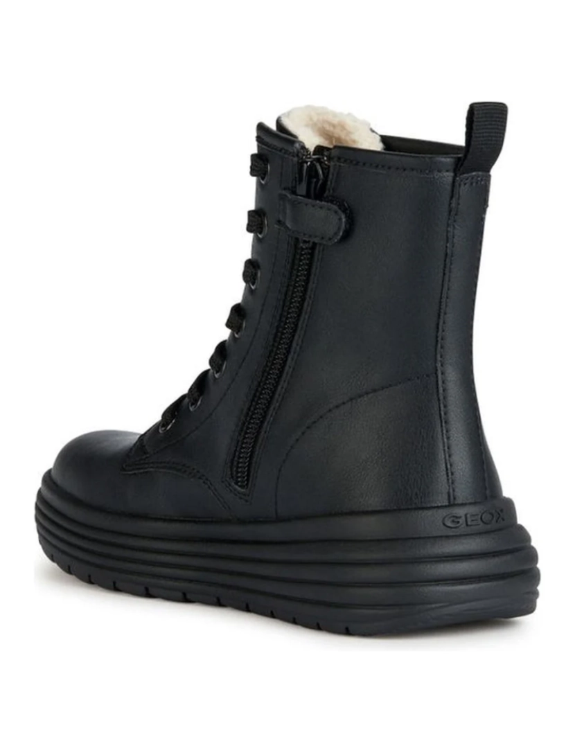 imagem de Geox botas pretas sapatos meninas3