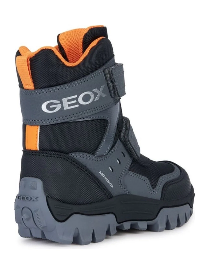 imagem de Geox Black Booties sapatos de meninos4