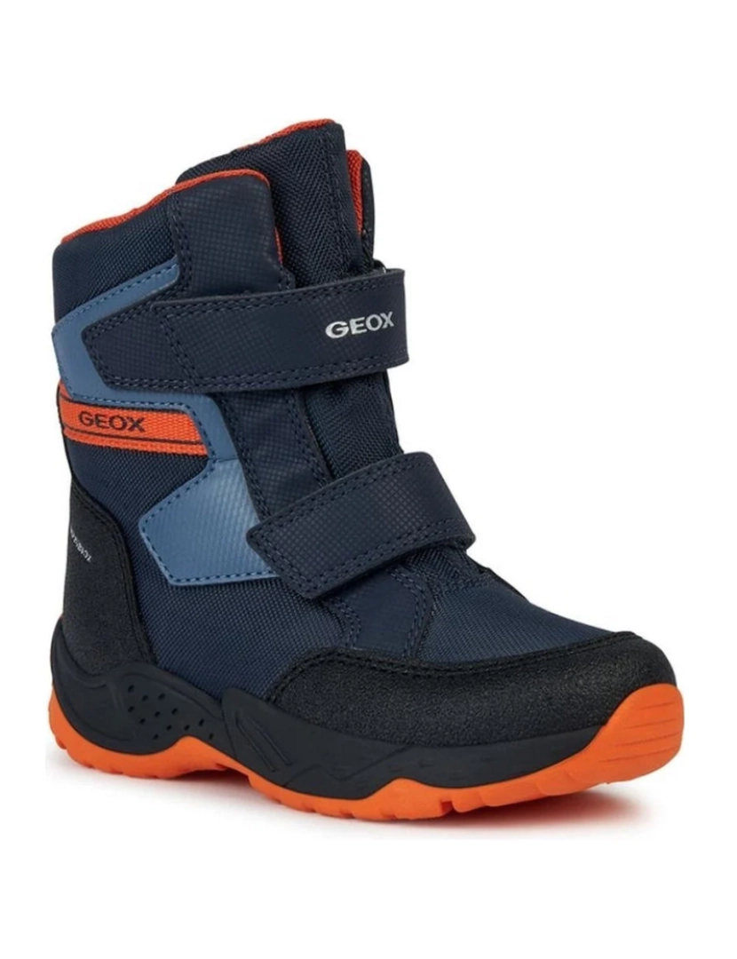 Geox - Geox Blue Booties sapatos de meninos