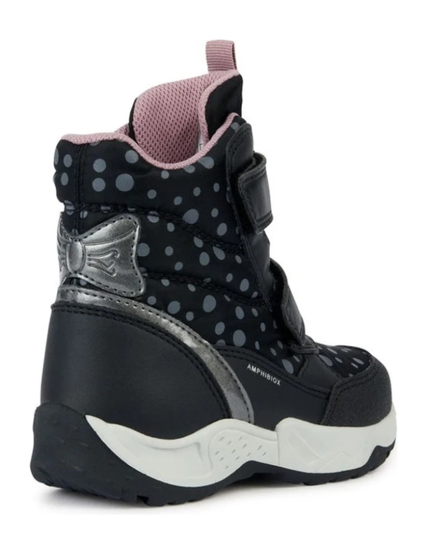 imagem de Geox botas pretas sapatos meninas4