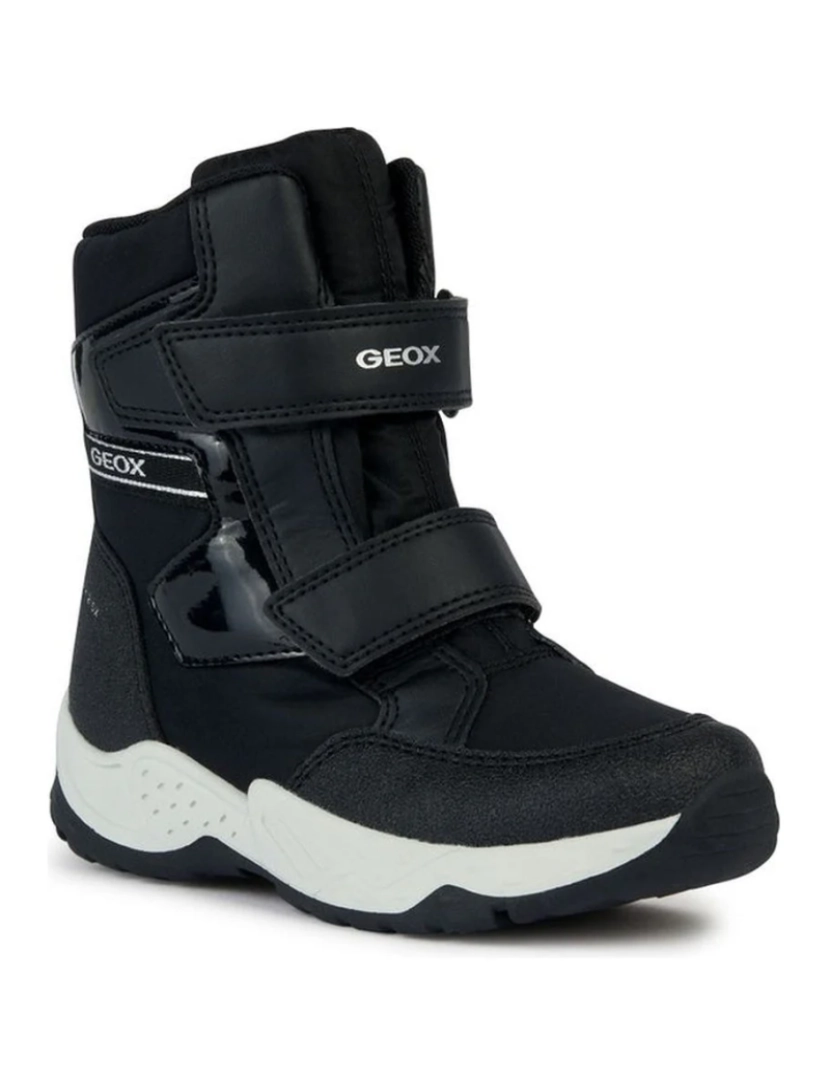 Geox - Geox botas pretas sapatos meninas