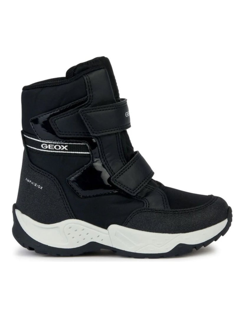 imagem de Geox botas pretas sapatos meninas3