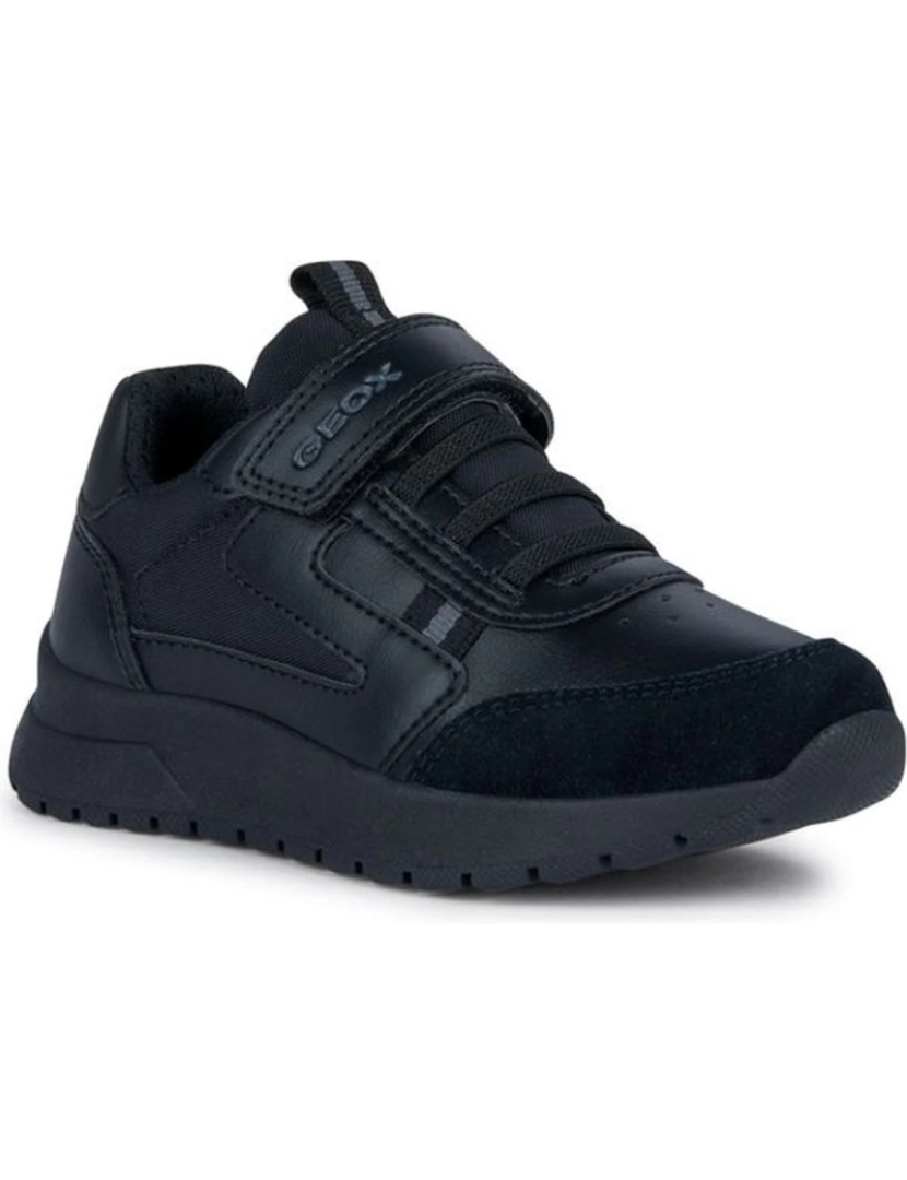 Geox - Geox Black Trainers sapatos de meninos