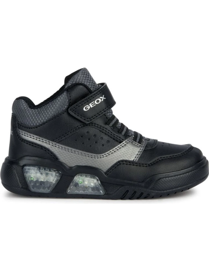 imagem de Geox Black Trainers sapatos de meninos2