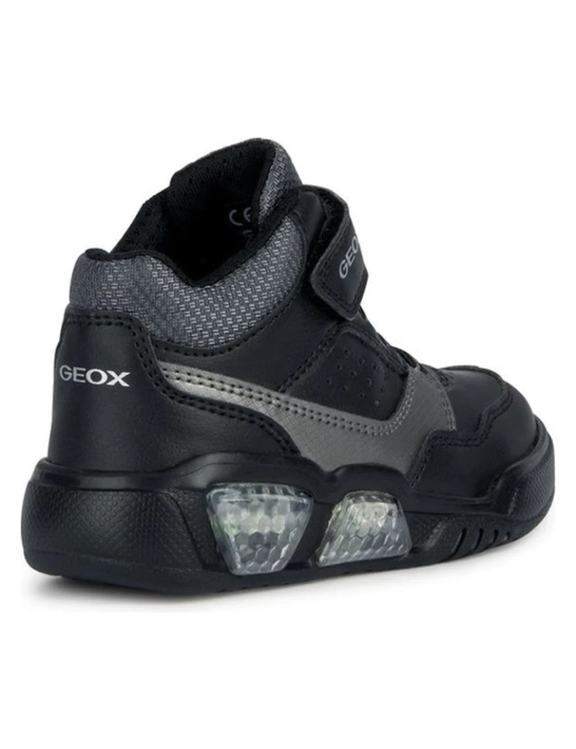 imagem de Geox Black Trainers sapatos de meninos4